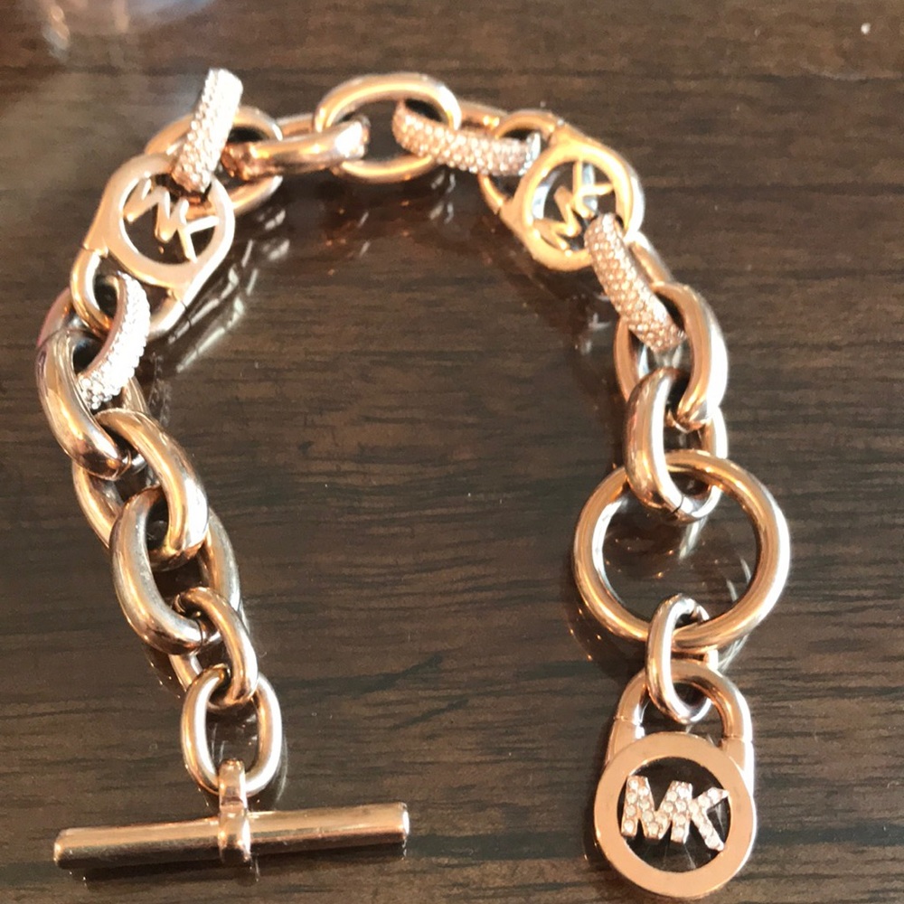 Authentic Michael Kors gold bracelet